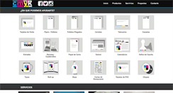 Desktop Screenshot of imprentacmykbadajoz.com